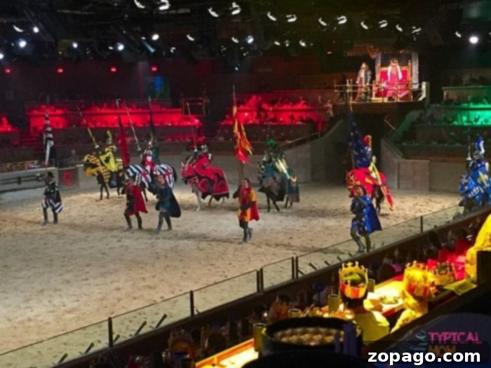 Enjoy a delicious medieval feast while watching the tournament at Medieval Times Buena Park. Medieval Times Dinner Meal