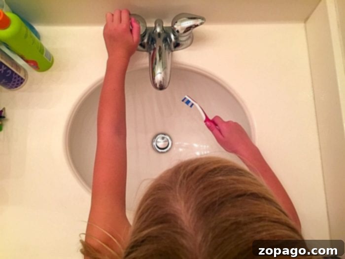 Simple bathroom habits like turning off the faucet save significant water. Easy ways to conserve water in your bathroom