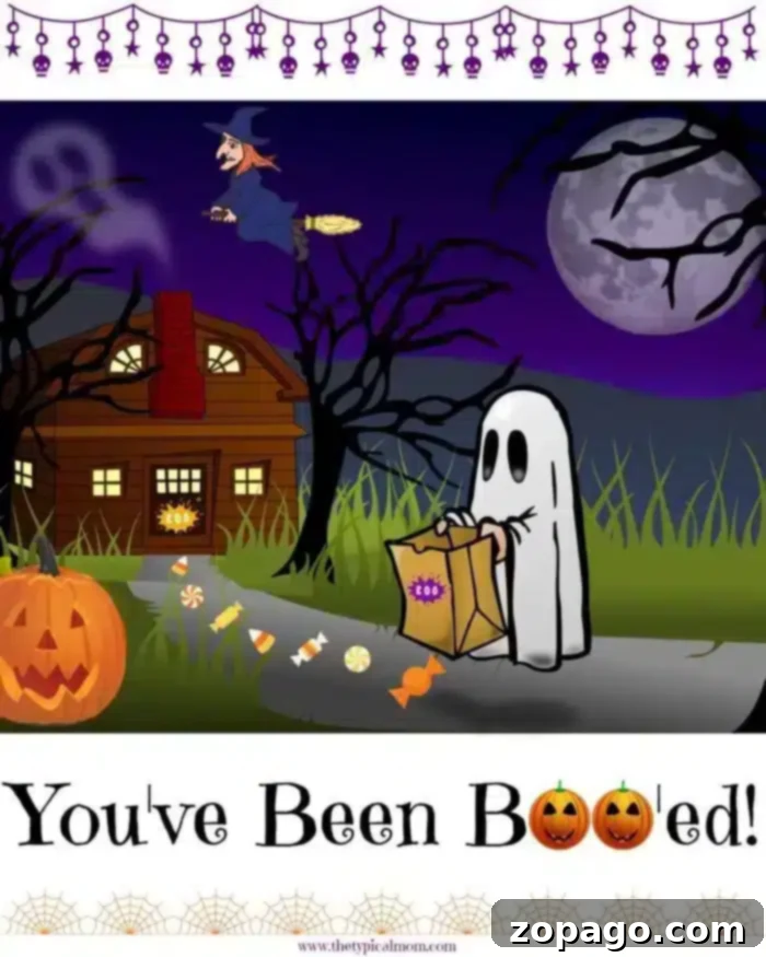 Free Printable Booed Sign 2 you've been booed game