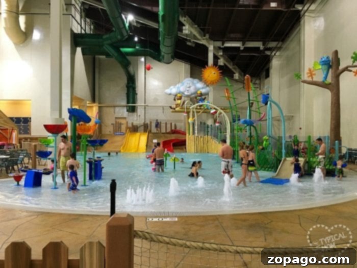 Discover the fantastic indoor waterpark at Great Wolf Lodge Southern California, perfect for all ages. Great Wolf Lodge waterpark for toddlers