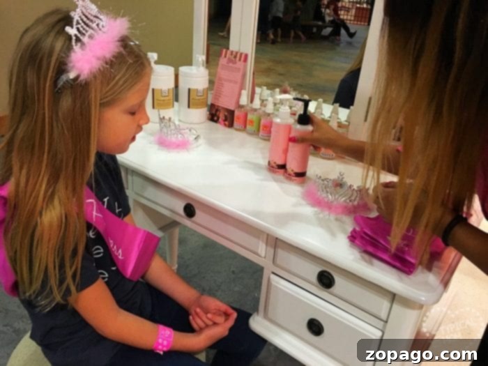 Indulge in fun pampering at Scoops Kid Spa at Great Wolf Lodge Southern California. Great Wolf Lodge Scoops Kid Spa services