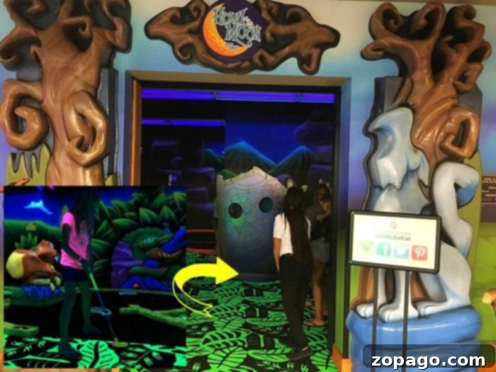 Great Wolf Lodge SoCal Mini Golf