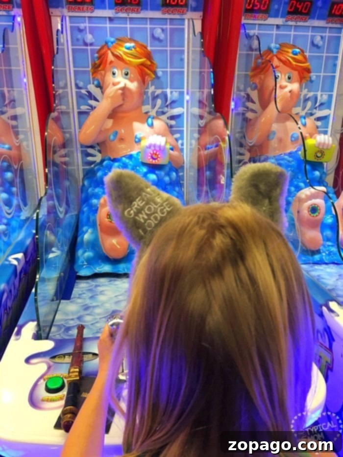 Great Wolf Lodge Southern California Arcade Games