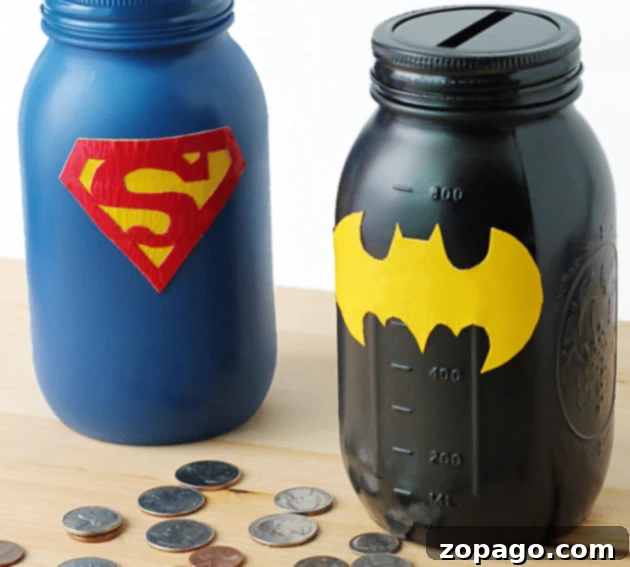 Mason Jar Crafting Unleashed 7 Mason jar coin bank