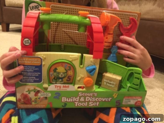 Scout's Build & Discover Kit 2 LeapFrog Scout's Build & Discover Tool Set