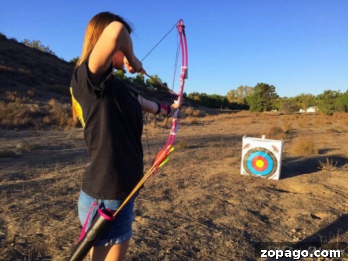 Targeting Family Fun 8 Genesis bow archery set: Ready for action in the backyard