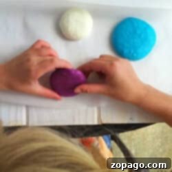 marshmallow playdough