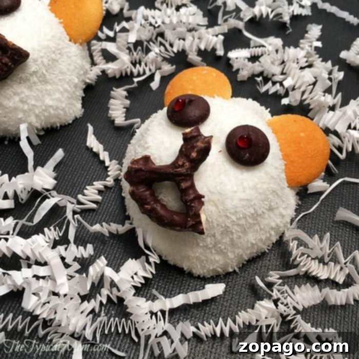 Crafty Cooking for Children 3 Polar Bear Craft with Food