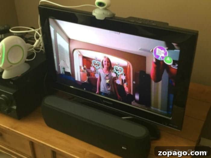 LeapFrog LeapTV Review Smart Learning for Young Minds 3 Close-up of LeapTV video games in action with kids