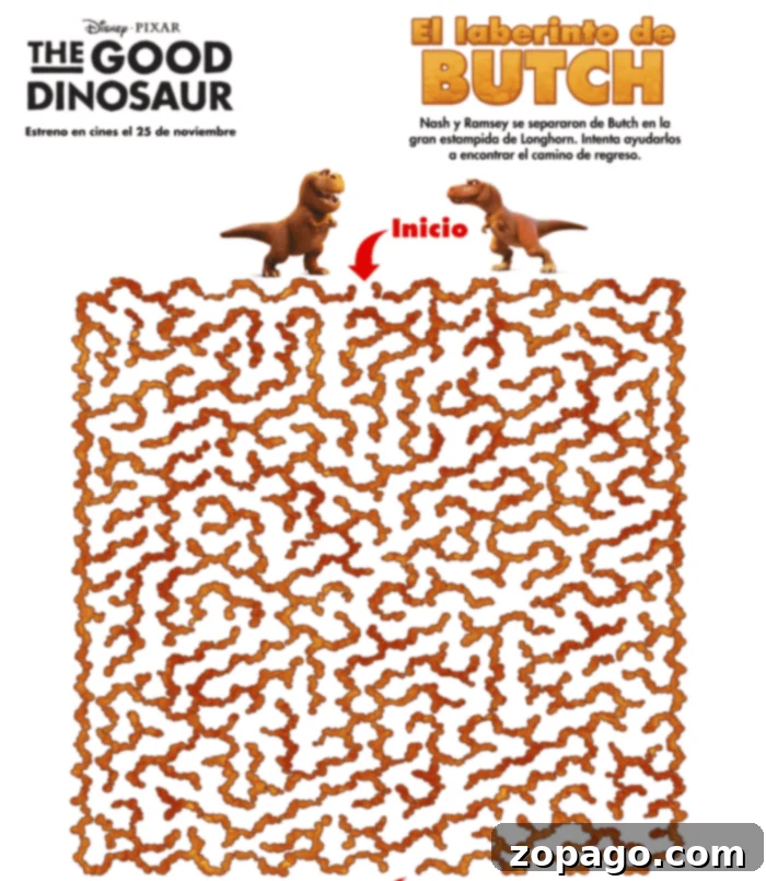 Good Dinosaur Free Printable Activities 5 Free Printable The Good Dinosaur origami instructions