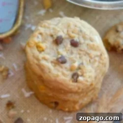 Delicious cowboy cookies with various mix-ins.