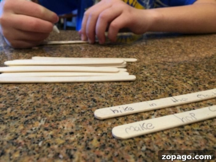 DIY Boredom Buster Jar 2 Boredom buster jar