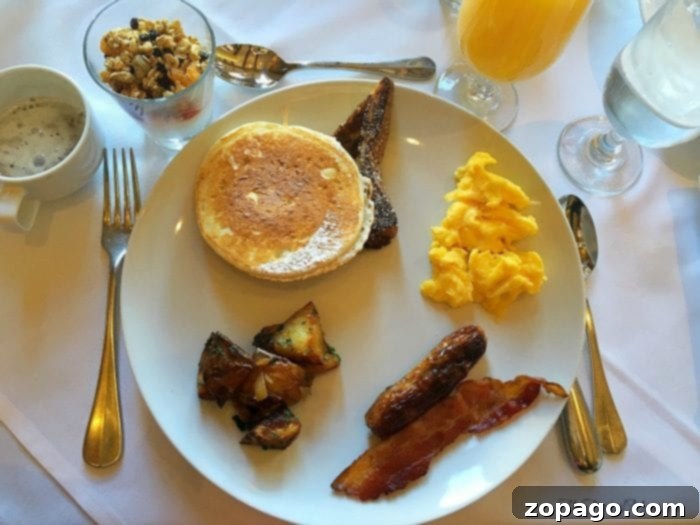 Santa's Magical Breakfast at Downtown Disney 6 A child enjoying breakfast at Catal restaurant