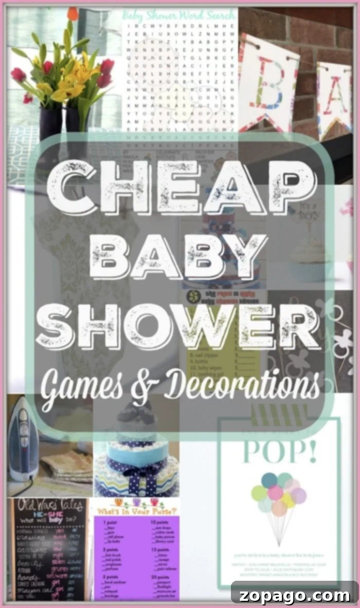 Inspiring DIY Baby Shower Decorations and Treat Ideas A selection of DIY baby shower decorating ideas, including beautifully decorated cake pops.