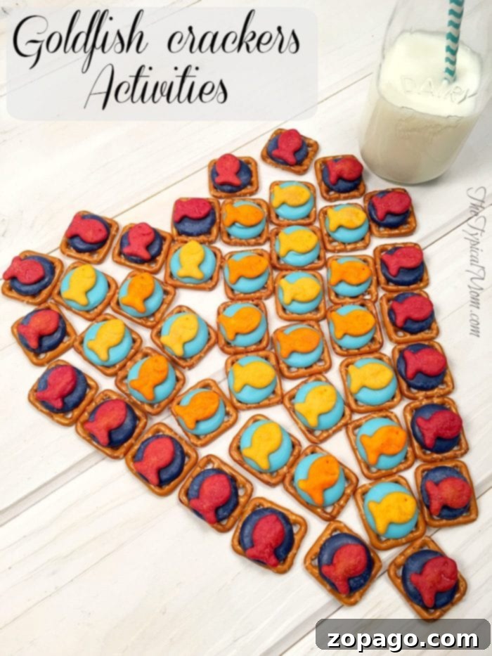 Goldfish crackers games like this fish tic tac toe game using different colors of Goldfish is fun to play! Great treats you can make with your kids as well as a game you can play with cheesy Goldfish crackers they all love! #freeprintable #printable #goldfish #games #tictactoe #game #fish Goldfish crackers games heart shape