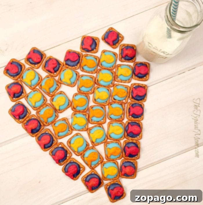 Printable Tic Tac Toe PDF 6 Goldfish crackers games and party snacks ready