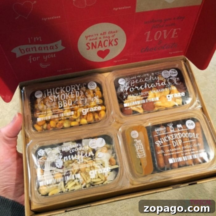 Graze Promo Code and Our Honest Review 3 Munch Addict snack box, a great alternative for US customers