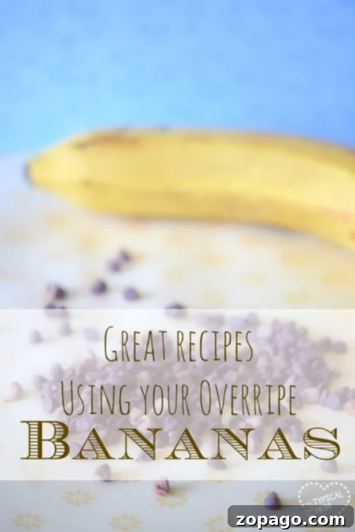 Discover over 25 amazing overripe banana recipes. More overripe banana recipes, highlighting variety for breakfast, cookies, and bread