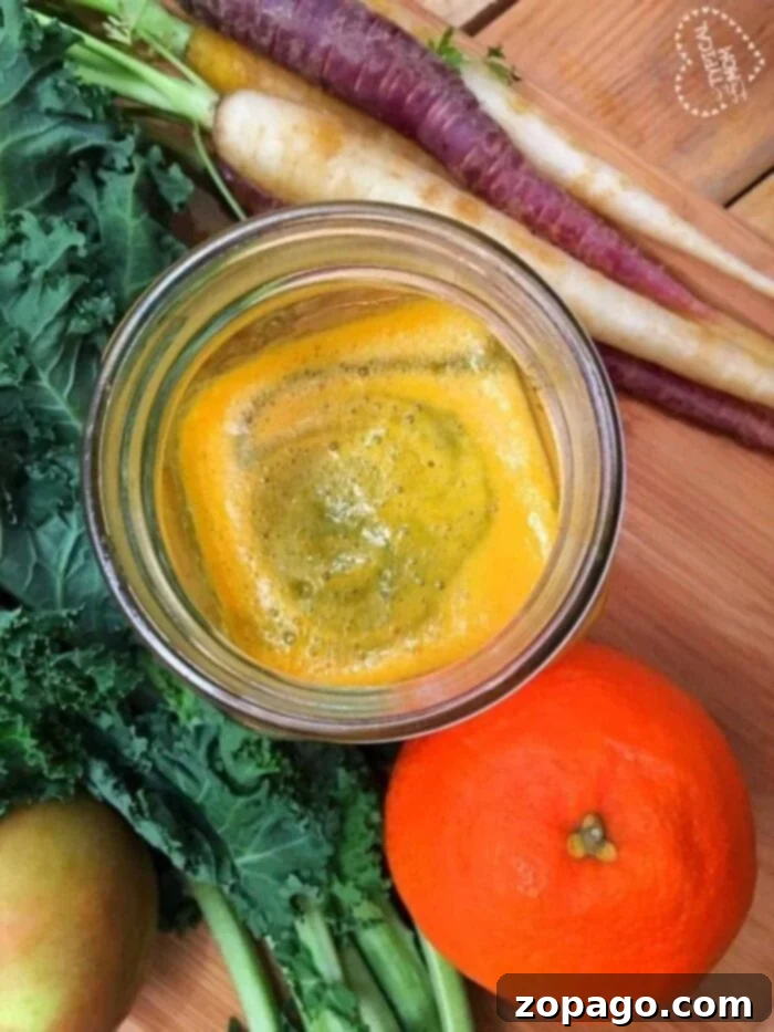 Easy Homemade Kale Juice 9 How to make kale juice without a juicer using a blender and strainer.