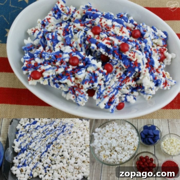 Star Spangled Pop 2 4th of July popcorn