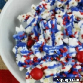 red white and blue popcorn