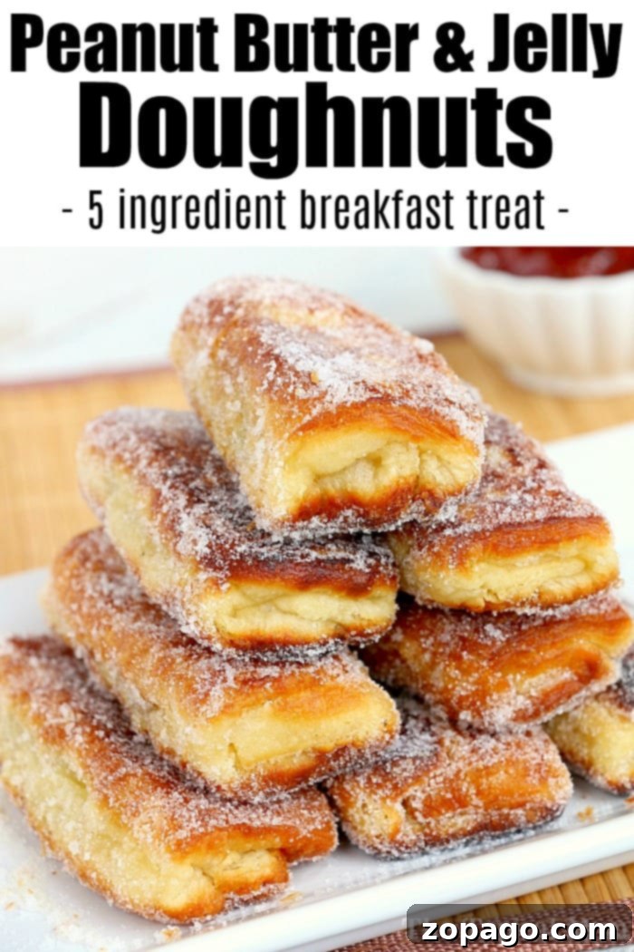 Easy brunch menu ideas perfect for a baby shower, Mother's Day, Easter or any occasion! Easy recipes that satisfy your savory and sweet tooth. Delicious peanut butter and jelly donuts, a sweet and easy treat for any brunch.