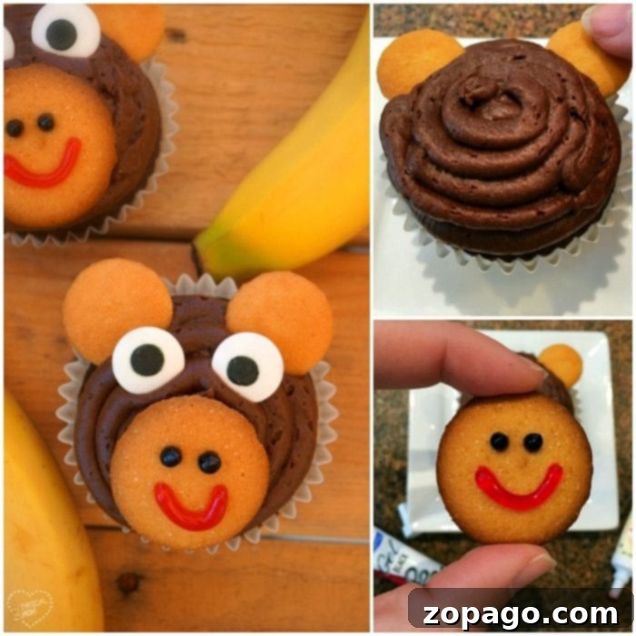 Rainbow Unicorn Dream Bark 2 Adorable Monkey Cupcakes: Easy & Fun Recipe