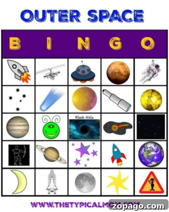 Discover a universe of fun with free printable space bingo games and engaging space activities for kids. Ideal for a space-themed birthday party, classroom learning, or simply a fun-filled weekend adventure at home. Kids engaged in exciting space activities including crafting and playing outer space bingo, perfect for a space themed birthday party or educational fun at home.