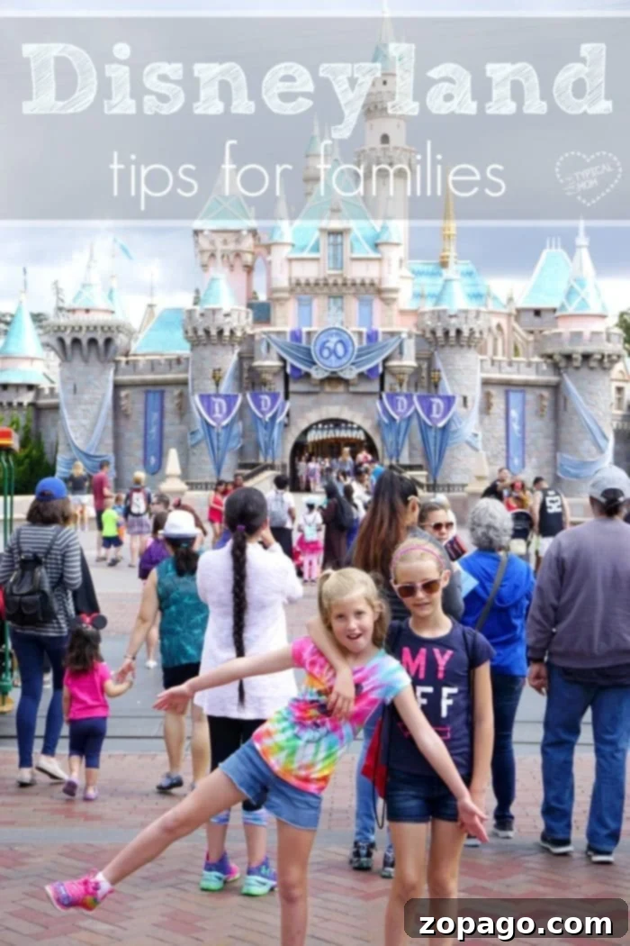 Unlock the magic with our ultimate Disneyland tips: discount tickets, dining guides, and packing essentials for a perfect family trip. Family at Disneyland enjoying the magic, highlighting ultimate Disneyland tips.