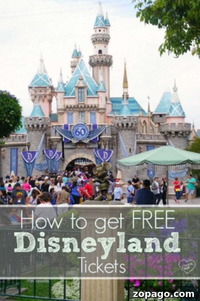 Disneyland for Free: Insider Entry Secrets 4 Detailed infographic on how to secure FREE Disney tickets for your dream vacation, explaining point-earning strategies.