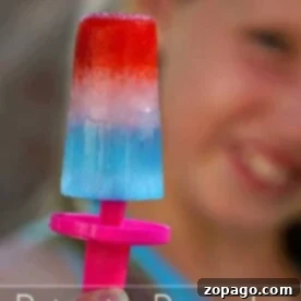 Easy Red White and Blue Frozen Treats 6 Red White and Blue Popsicles