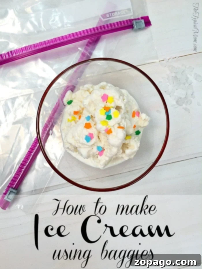 Free things to do this summer like making ice cream at home. #icecream #homemade How to make ice cream at home for a fun, free summer activity