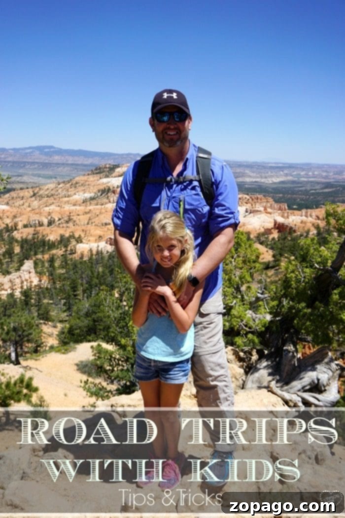 Printable Road Trip Checklist 6 Road trip packing list with various categories like personal items, car maintenance, and entertainment, all checked off.