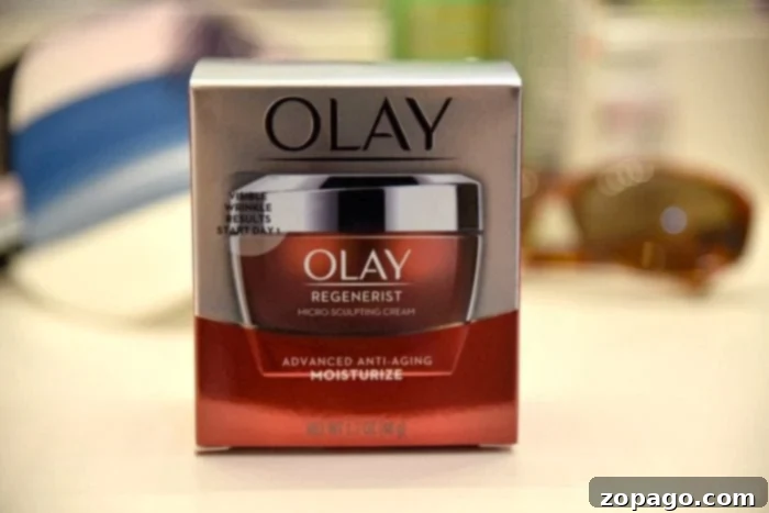 Confidence and Radiance: The True Beauty of Turning 40, Inside and Out A woman in her 40s confidently showcasing radiant, healthy, and natural skin, reflecting the benefits of a simple yet effective skincare routine, potentially with Olay Regenerist.