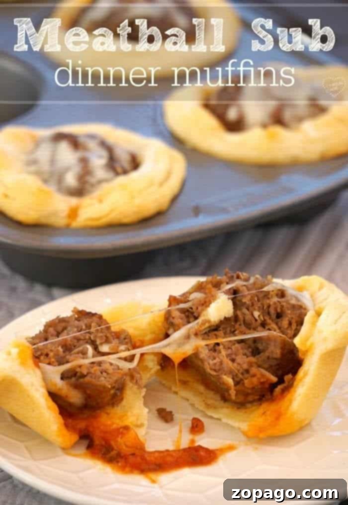 Meatloaf muffin recipe that is fun and kids love! Tastes like handheld meatball sub muffins. Perfect muffin tin meal to try. Turkey meatloaf muffins in a muffin tin, garnished with fresh herbs.