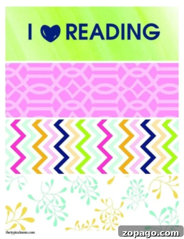 Here are some free printable bookmarks for you. Take one and share the others to keep your place in your favorite books. Great for adults and kids. colorful cartoon printable bookmarks for kids