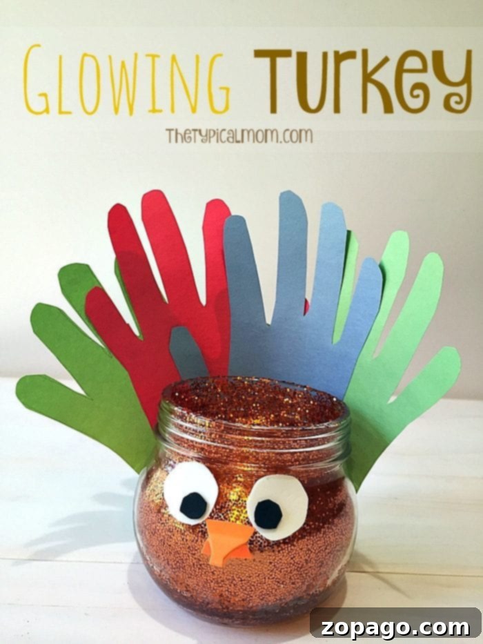 Discover easy Thanksgiving craft ideas for kids, including handprint turkeys and other festive art projects that make cherished gifts. #thanksgivingcrafts #kidshandprintart #holidayactivities Easy Thanksgiving craft for kids featuring a handprint turkey, a perfect family activity.