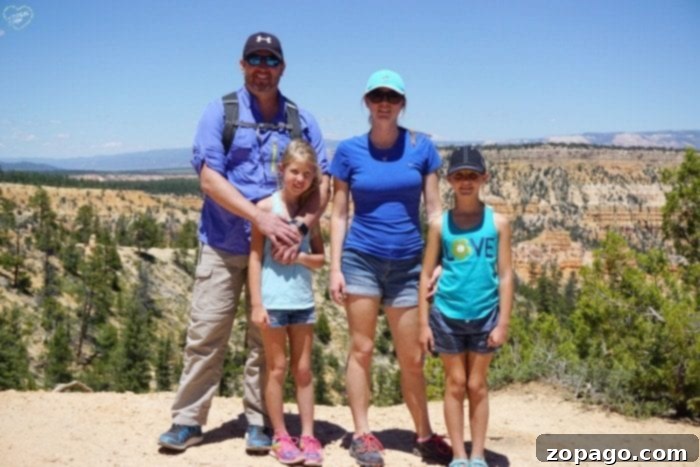 Inspiring family travel to Bryce Canyon Utah through stunning photography. Travel blogger showcasing Bryce Canyon's beauty