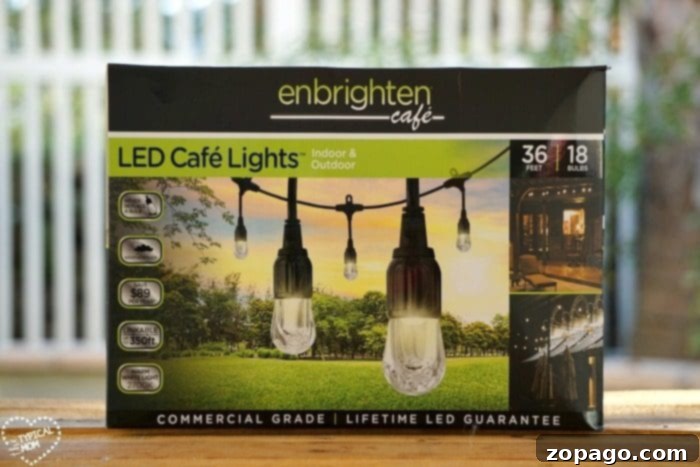 Unlock Your Kids' World 7 Close-up of Enbrighten Cafe Lights bulbs, highlighting their design and quality.