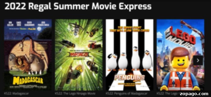 Plan your summer with the Regal Edwards Summer Movie Express! Enjoy $1 kids movies and explore a list of free and cheap summer activities for families. #SummerMovies #KidsActivities #FamilyFun regal edwards summer movies
