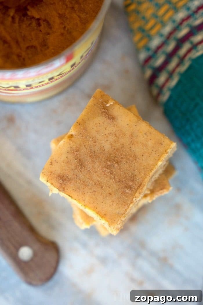 Microwave pumpkin fudge recipe that requires no boiling and tastes delicious! So easy to make and tastes just like a bite of pumpkin pie fudge for the Fall! #pumpkin #fudge #easy #microwave Platter of pumpkin fudge squares with a sprinkle of cinnamon.