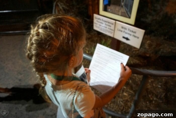 Sleeping With The Animals San Diego Zoo Sleepover Review 9 Group activity during a San Diego Zoo overnight stay