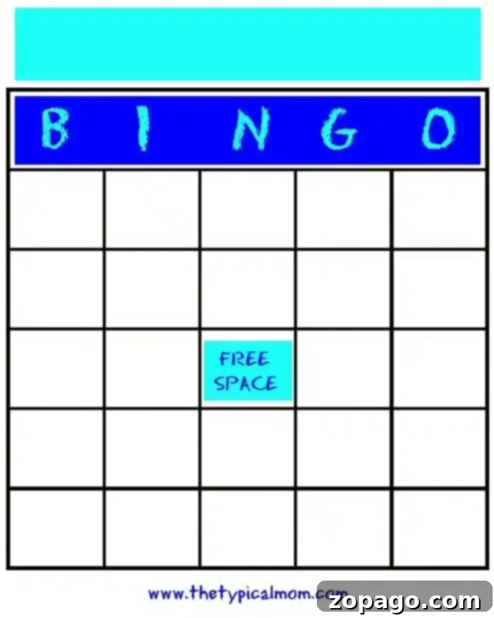 Download our free blank bingo cards to customize your own game for any event. Blank Bingo Cards for Custom Games