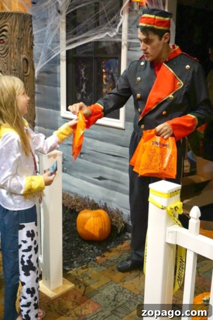Great Wolf Lodge Southern California Howloween Bash 2 Kids enjoying Howloween trick-or-treating at Great Wolf Lodge