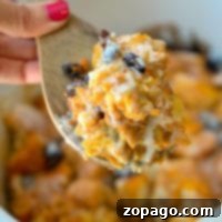 Crockpot bread pudding, a comforting and easy dessert.