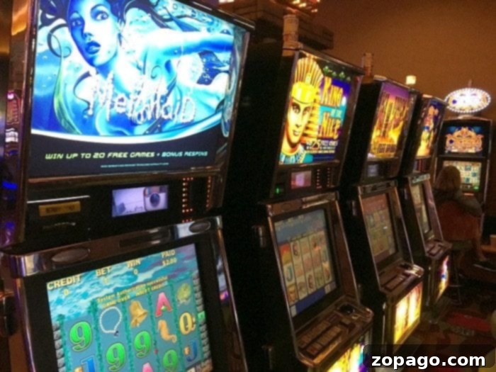 Pechanga Casino: Ultimate Gaming Destination Pechanga Casino floor with various slot machines and a lively atmosphere