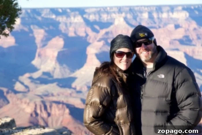 Grand Canyon Arizona is a fabulous place to visit with your family! Here are pictures of our experiences there and what spots you won't want to miss. #grandcanyon #arizona #roadtrip #vacation #familyvacation #summer Scenic view of the Grand Canyon with visible hiking trails leading into the canyon