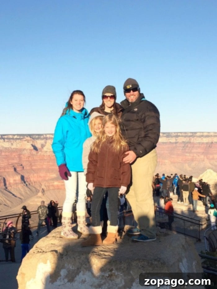 Grand Canyon Arizona is a fabulous place to visit with your family! Here are pictures of our experiences there and what spots you won't want to miss. #grandcanyon #arizona #roadtrip #vacation #familyvacation #summer A child looking out over the expansive Grand Canyon