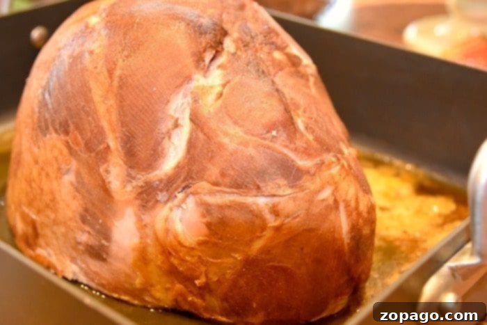 Easy 3 Ingredient Ham Glaze 2 how to cook a ham