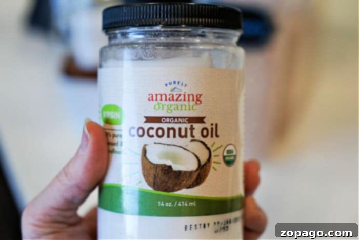 Perfect Instant Pot Popcorn 3 coconut oil